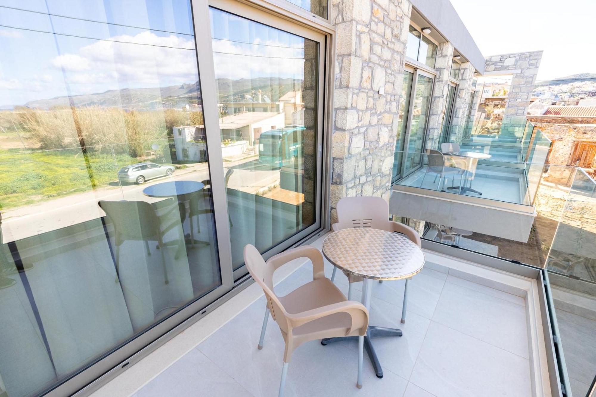 Achatis Apartments With Sea View Колимвари Екстериор снимка