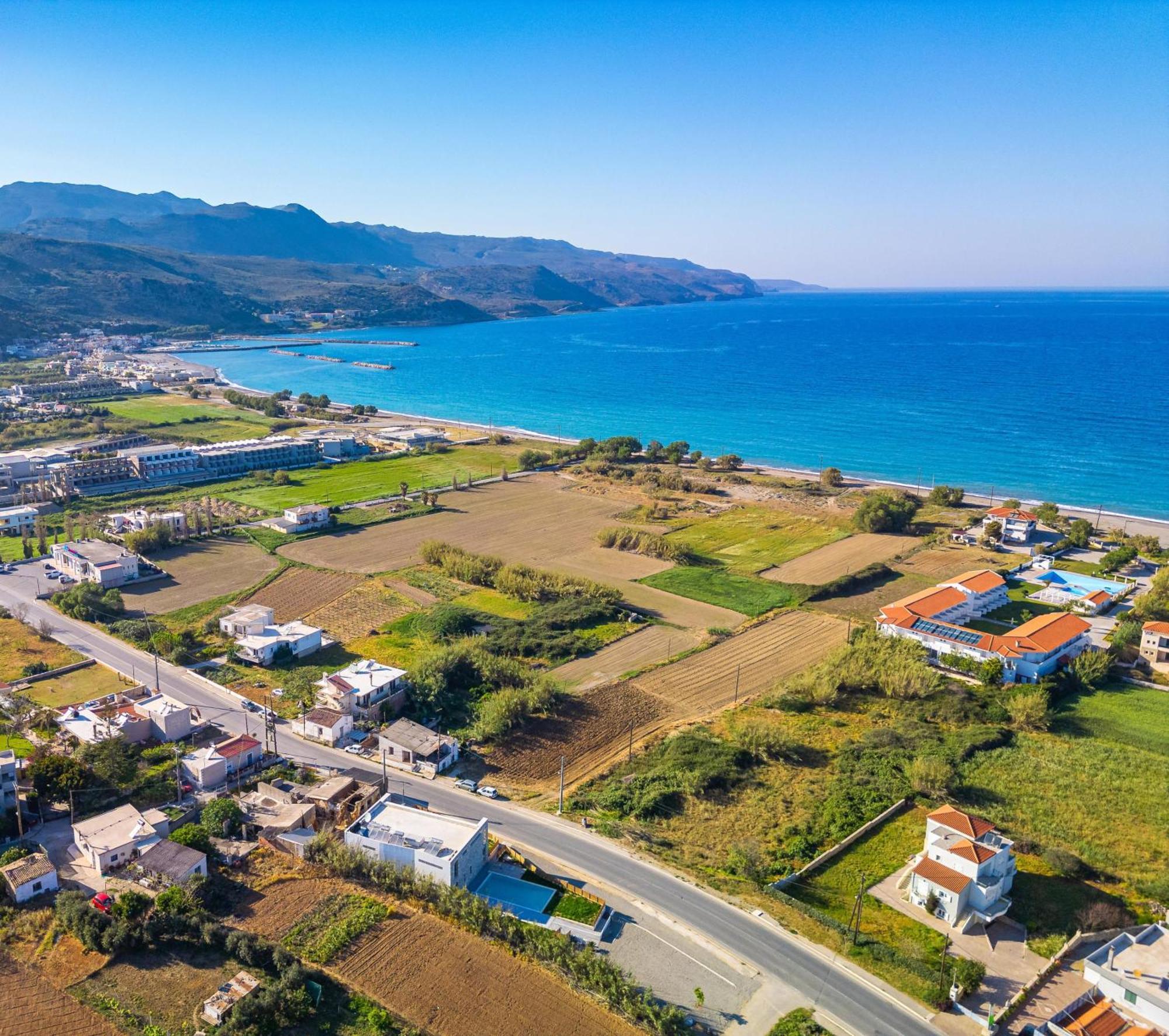 Achatis Apartments With Sea View Колимвари Екстериор снимка