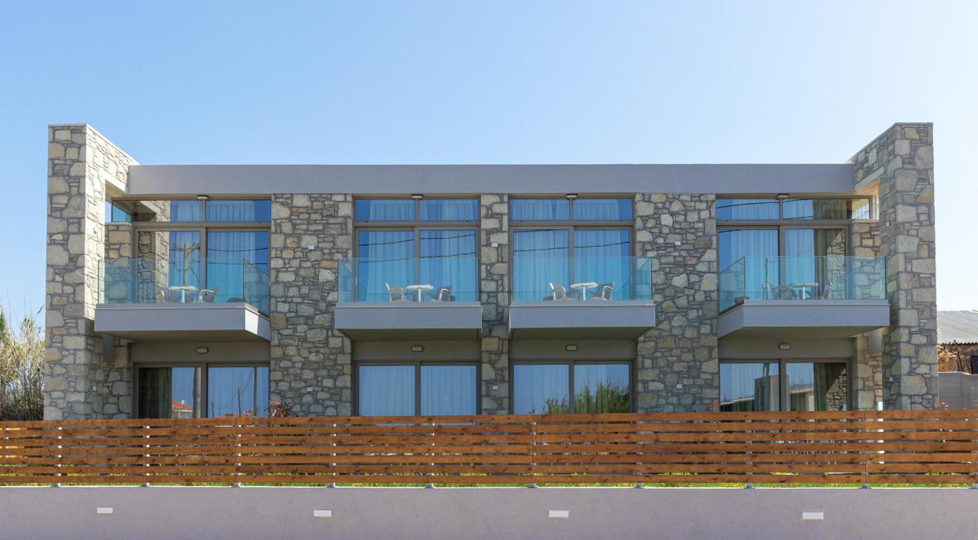 Achatis Apartments With Sea View Колимвари Екстериор снимка