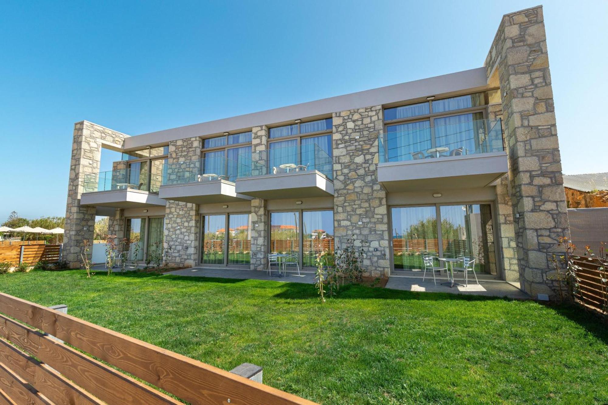 Achatis Apartments With Sea View Колимвари Екстериор снимка
