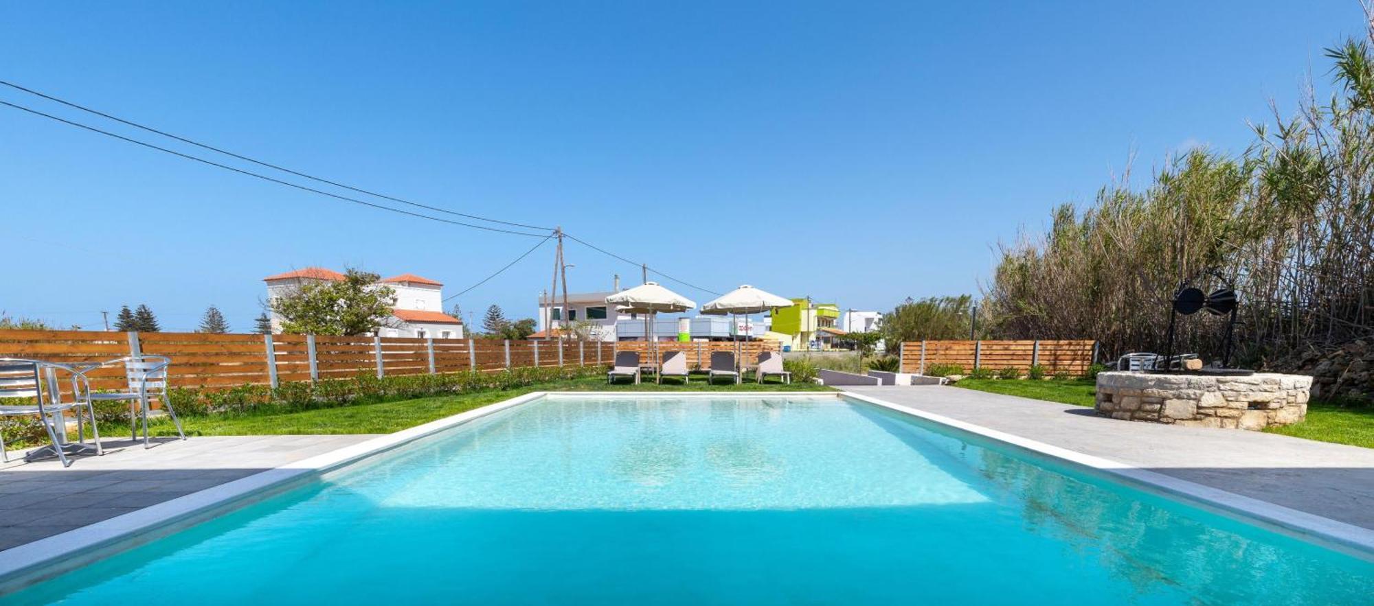 Achatis Apartments With Sea View Колимвари Екстериор снимка
