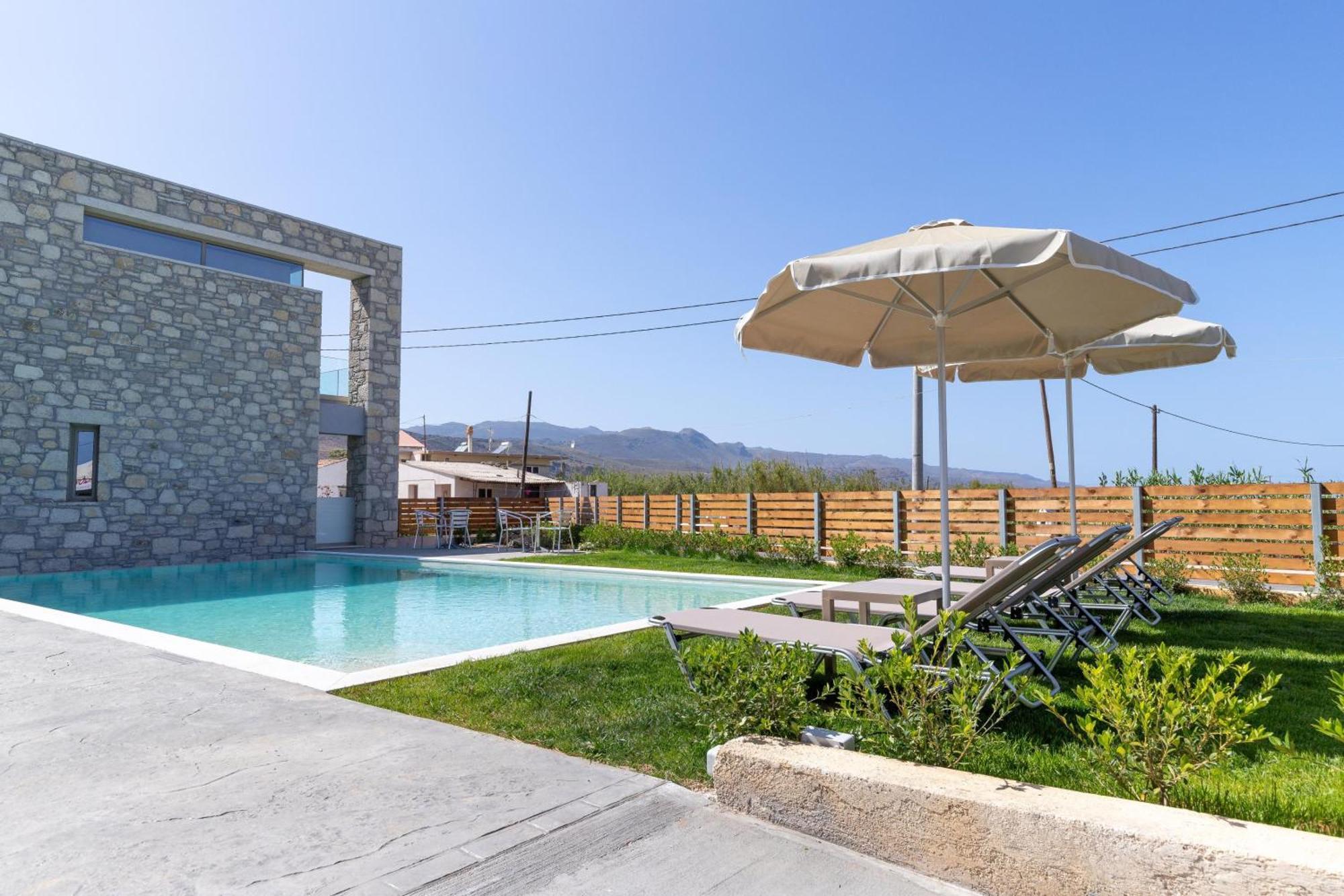 Achatis Apartments With Sea View Колимвари Екстериор снимка