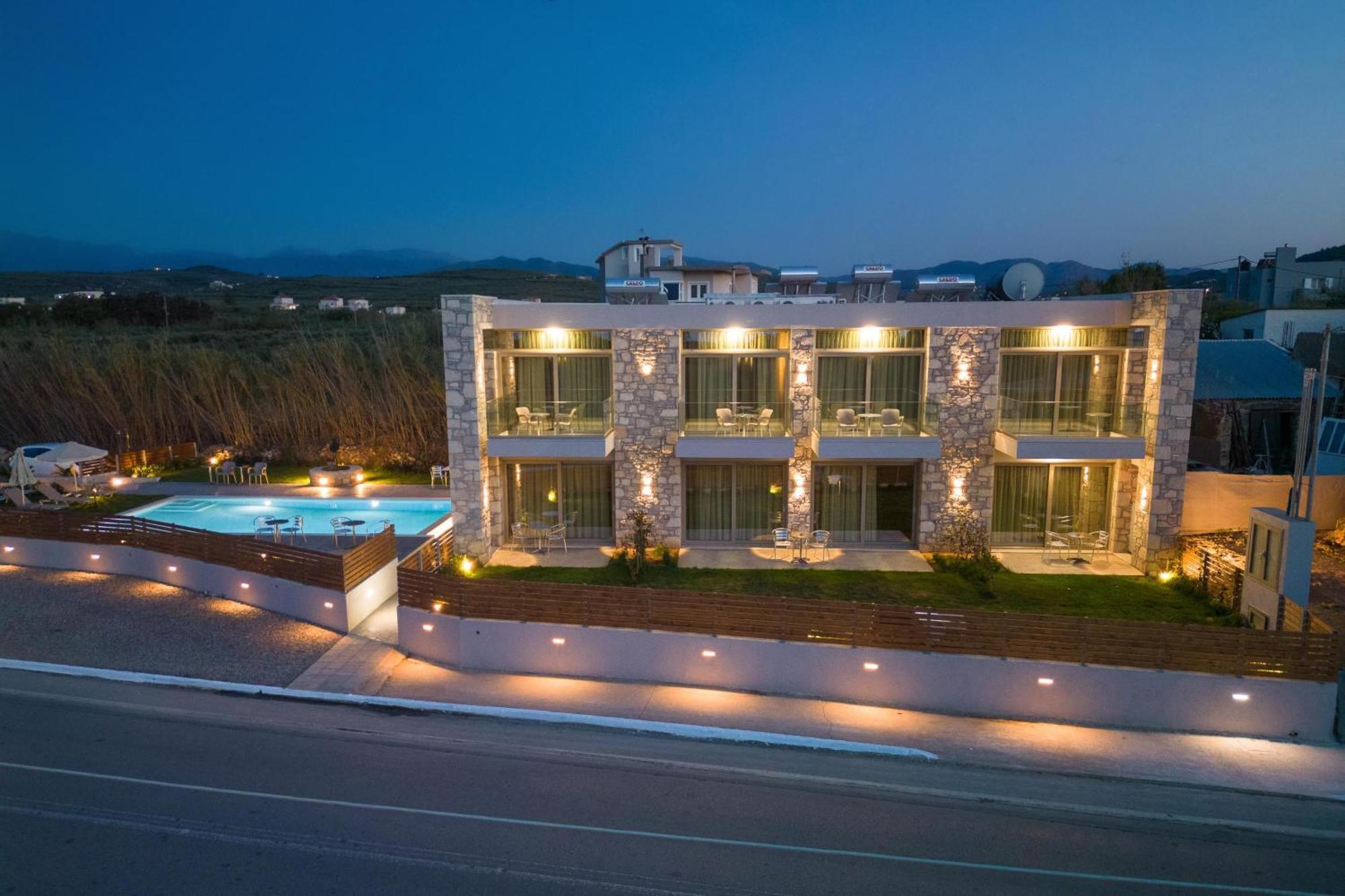 Achatis Apartments With Sea View Колимвари Екстериор снимка