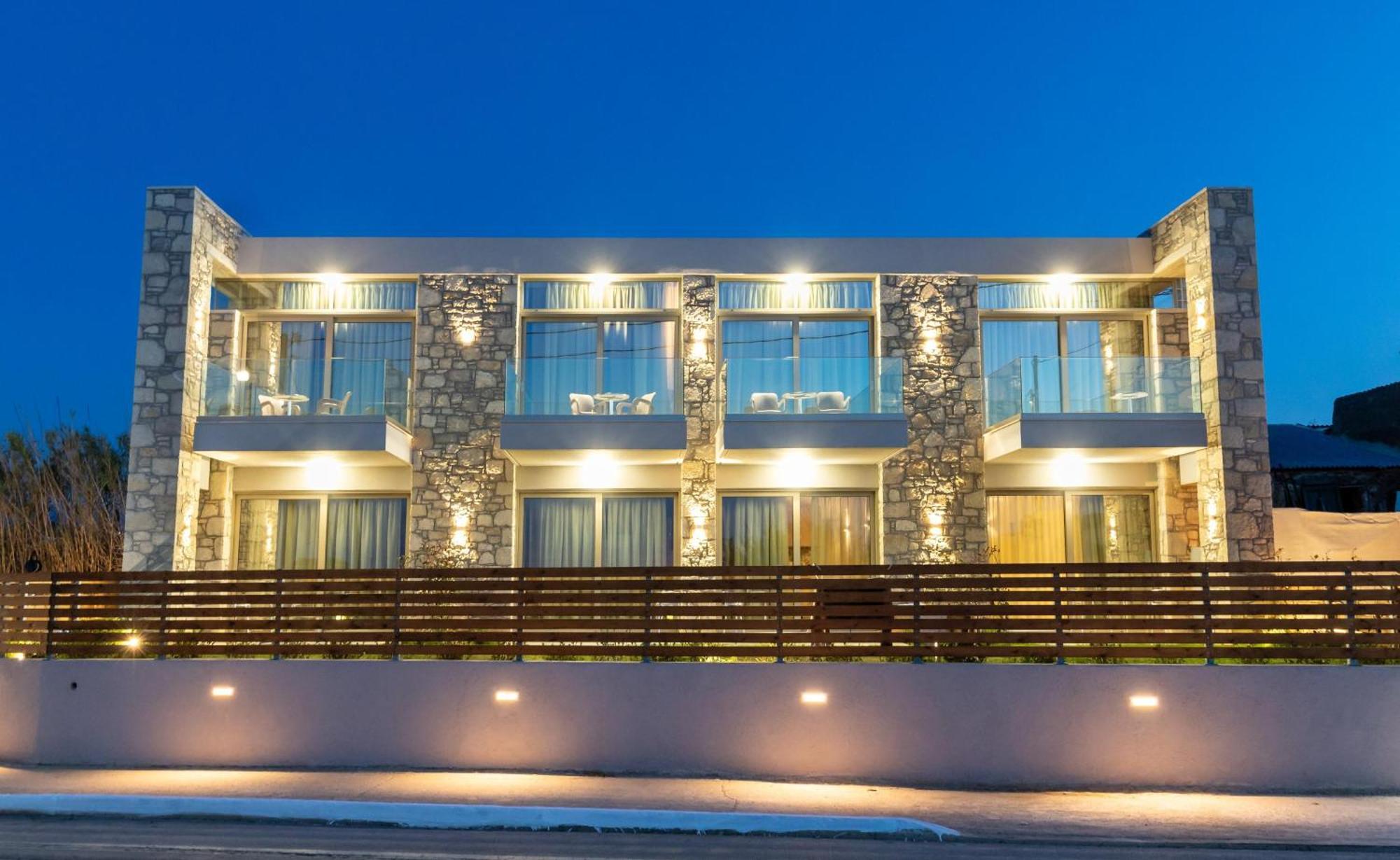 Achatis Apartments With Sea View Колимвари Екстериор снимка