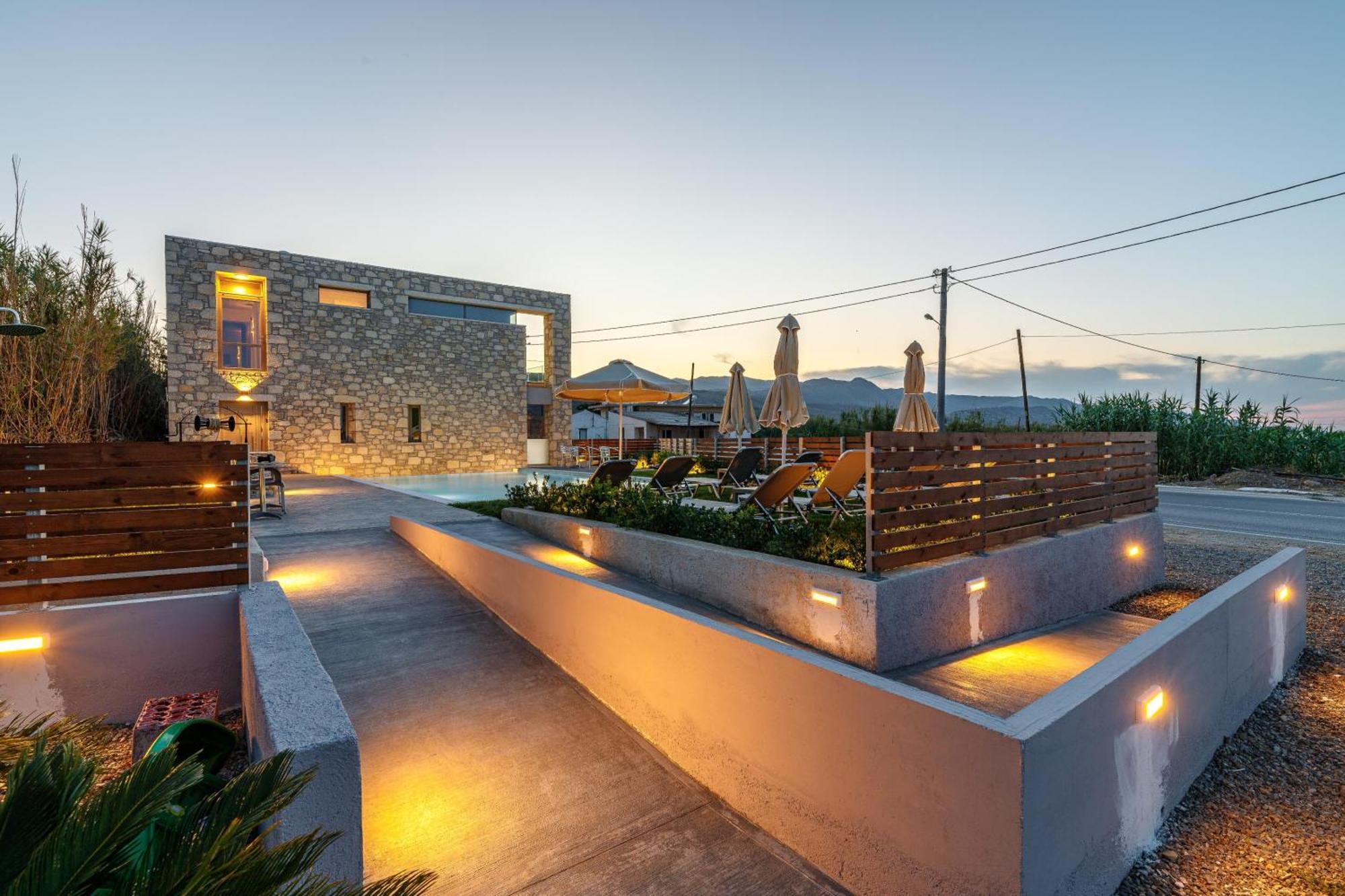 Achatis Apartments With Sea View Колимвари Екстериор снимка