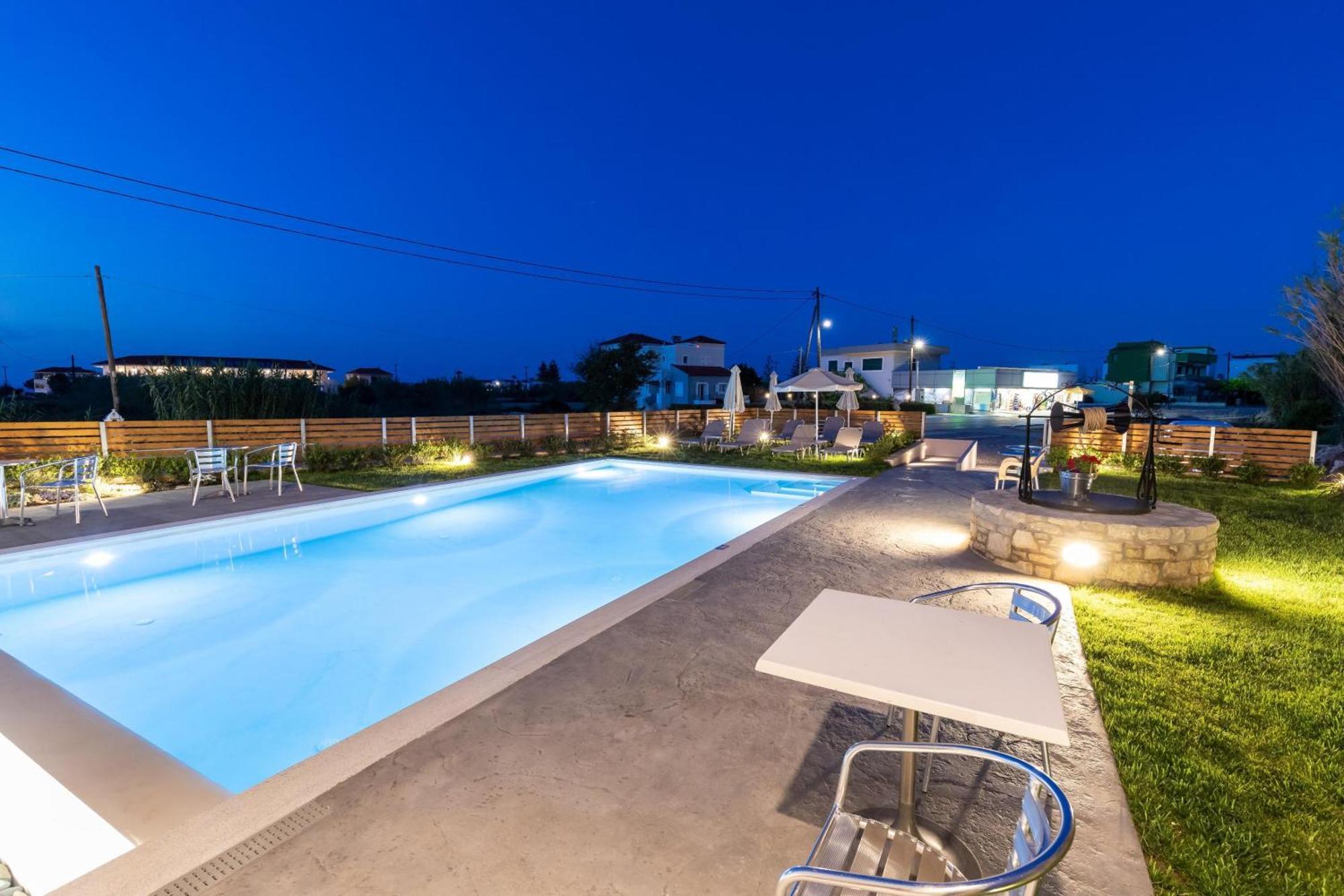 Achatis Apartments With Sea View Колимвари Екстериор снимка
